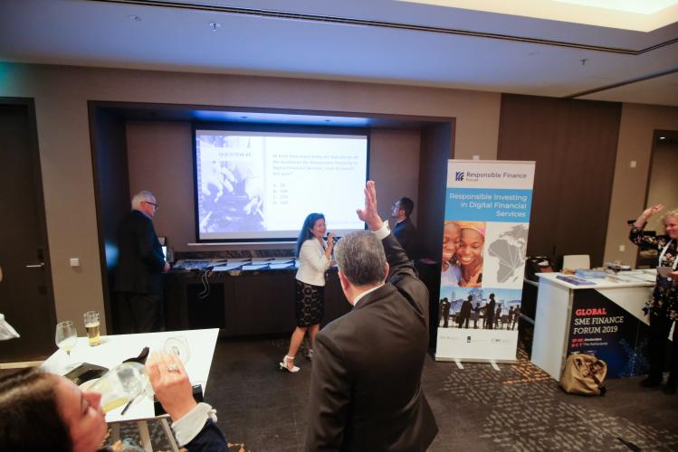 Reception hosted by Responsible Finance Forum