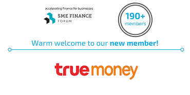 Social media card welcoming new member TrueMoney to 190 membership network