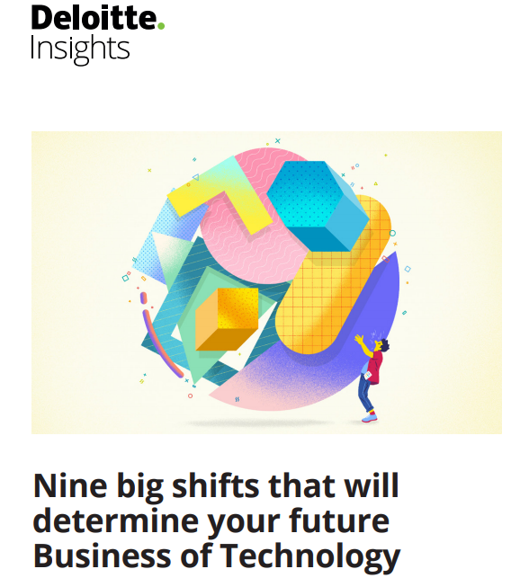 Cover of Nine Big Shifts Publication Van Grieken Deloitte