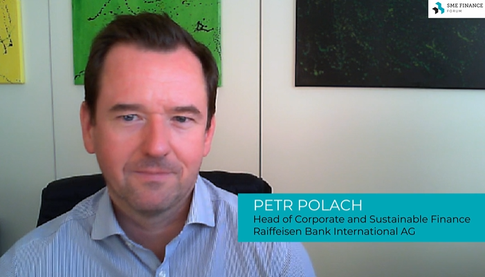 Petr Polach, Head of Corporate and Sustainable Finance of Raiffeisen Bank International AG 