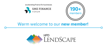 Social media card welcoming new member HPD Lendscape to 190 membership network