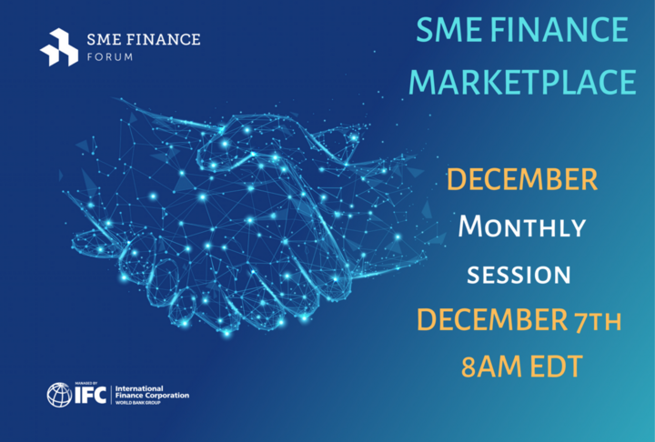SME Finance Virtual Marketplace - December Monthly Session