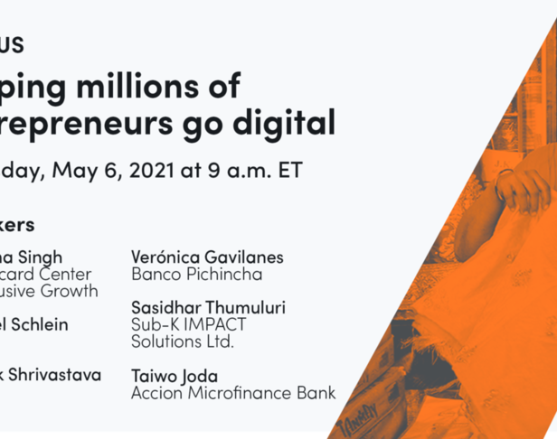 Webinar: Helping Millions of Entrepreneurs Go Digital