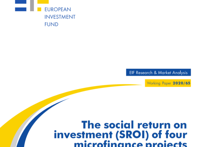 EIF Working Papers - Social Return on Investment on Microfinance Project