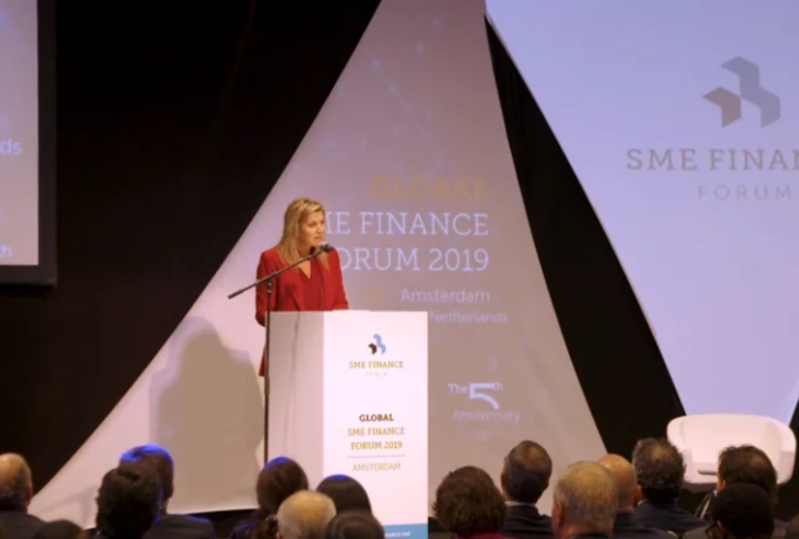 Video: H.M. Queen Máxima of the Netherlands speaks at the Global SME Finance Forum 2019
