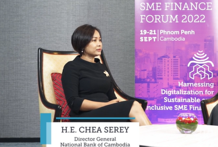 Leader Dialogue Series - Interview with H.E. Dr. Chea Serey, Director General of the National Bank of Cambodia