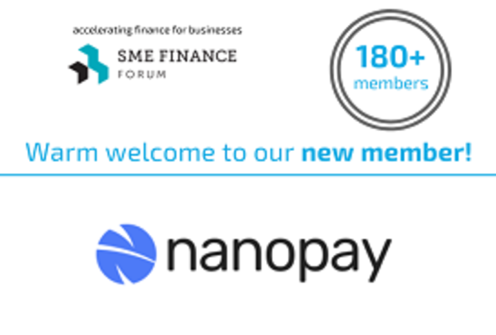 Member News: nanopay joins the SME Finance Forum global membership network