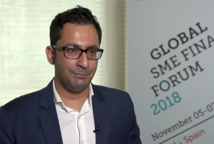 Ankur Mehrotra, Managing Director of Grab Talks Expansion During the SME Finance Forum 2018