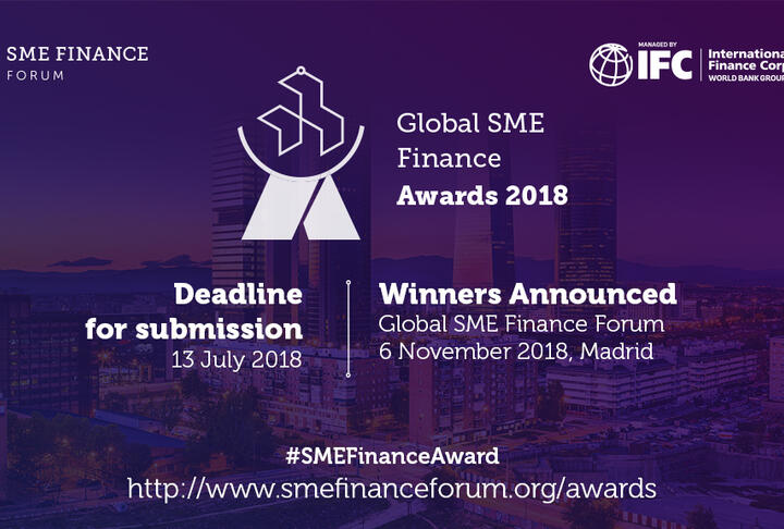 SME Finance Forum Launches the Global SME Finance Awards