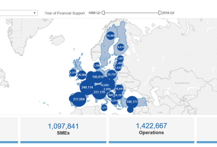  EIF Interactive Map of Supported SMEs