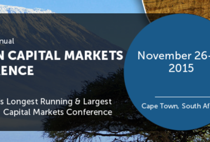 13th African Capital Markets Conference taking place