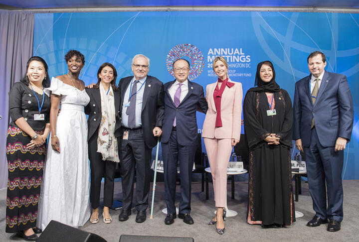 World Bank's Women Entrepreneurs Finance Initiative (We-Fi) Launched with Ivanka Trump, Donors
