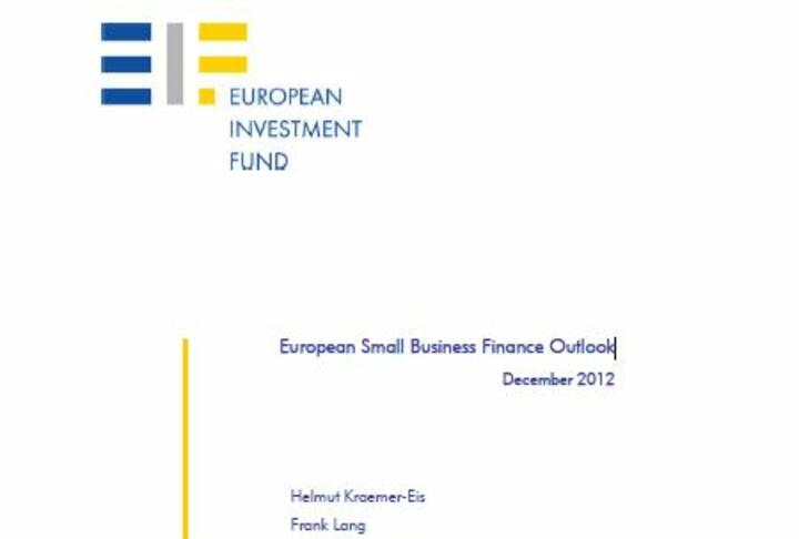 European Small Business Finance Outlook European Investment Bank