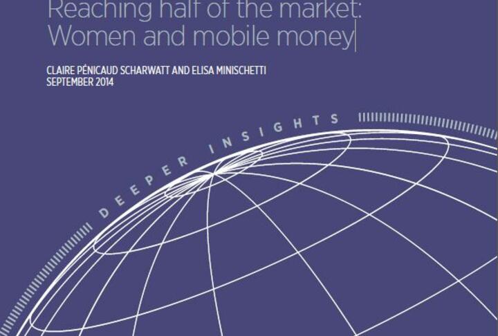 Reaching half of the market: Women and mobile money