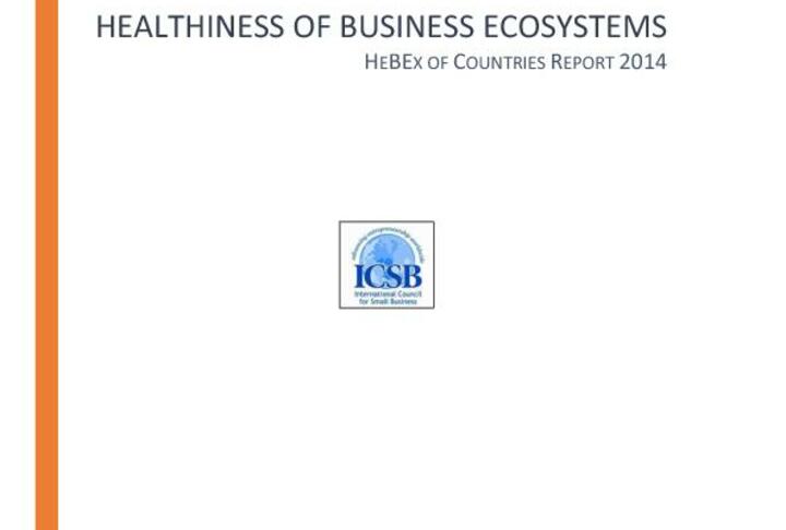 Healthness of Business Ecosystem Index (HEBEX) 2014