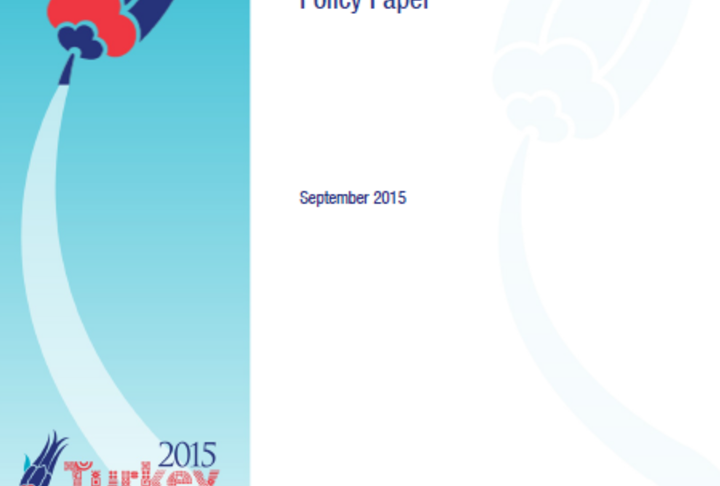 B20 Financing Growth Taskforce - Policy Paper