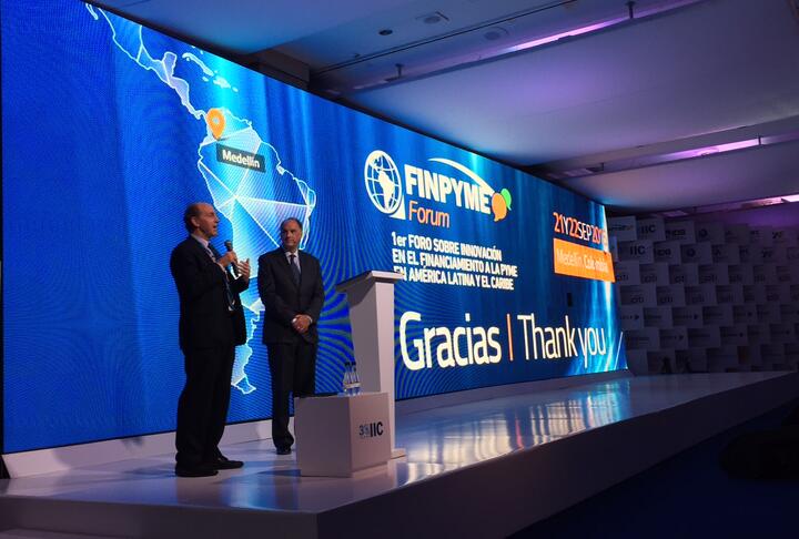 The FINPYME Forum draws large crowds to discuss small business finance in Latin America and Caribbean