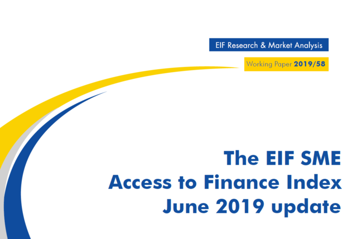 Working Paper: The EIF SME Access to Finance Index June 2019 update