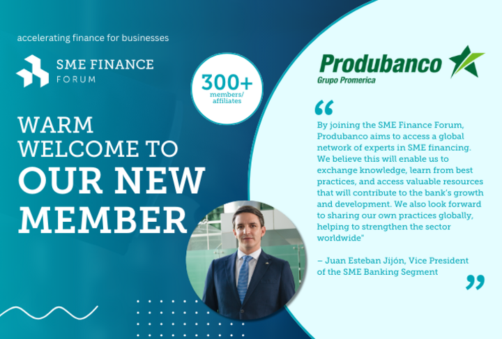 Produbanco, A key player in Ecuador's financial sector, joins the SME Finance Forum